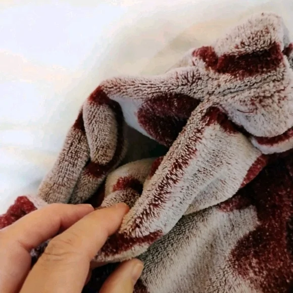 Disney Maroon and Cream Mickey Mouse Pajama Set - Picture 14 of 16